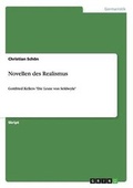 Cover: Novellen des Realismus - GRIN Verlag