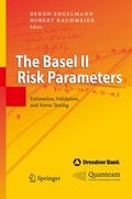 Cover: The Basel II Risk Parameters - Springer