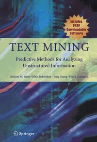 Enlarge image Cover: Text Mining - Springer