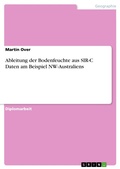 Cover: Ableitung der Bodenfeuchte aus SIR-C Daten am Beispiel NW-Australiens - GRIN Verlag