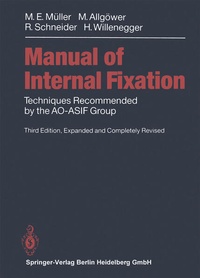 Enlarge image Cover: Manual of INTERNAL FIXATION - Springer