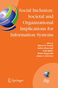 Abbildung von: Social Inclusion: Societal and Organizational Implications for Information Systems - Springer