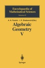 Cover: Algebraic Geometry V - Springer