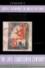 Cover: Strunk's Source Readings in Music History - WW Norton & Co