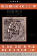 Cover: Strunk's Source Readings in Music History - WW Norton & Co