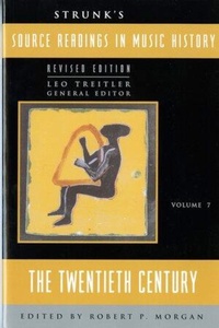 Enlarge image Cover: Strunk's Source Readings in Music History - WW Norton & Co
