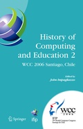 Cover: History of Computing and Education 2 (HCE2) - Springer