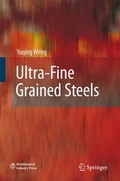 Cover: Ultra-Fine Grained Steels - Springer