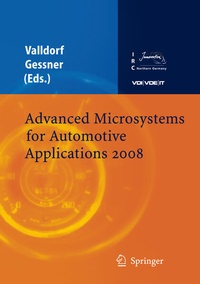Enlarge image Cover: Advanced Microsystems for Automotive Applications 2008 - Springer
