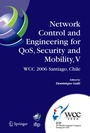 Cover: Network Control and Engineering for QoS, Security and Mobility, V - Springer