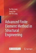Cover: Advanced Finite Element Method in Structural Engineering - Springer