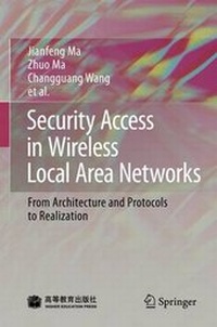Enlarge image Cover: Security Access in Wireless Local Area Networks - Springer