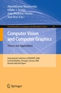 Cover: Computer Vision and Computer Graphics - Theory and Applications - Springer