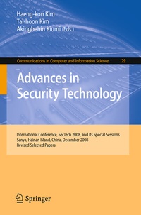 Abbildung von: Advances in Security Technology - Springer