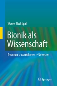 Abbildung von: Bionik als Wissenschaft - Springer