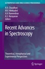 Cover: Recent Advances in Spectroscopy - Springer