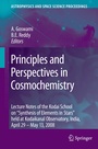 Cover: Principles and Perspectives in Cosmochemistry - Springer