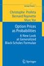 Cover: Option Prices as Probabilities - Springer