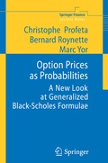 Cover: Option Prices as Probabilities - Springer