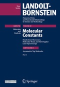Cover: Asymmetric Top Molecules, Part 2 - Springer