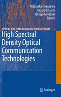 Cover: High Spectral Density Optical Communication Technologies - Springer