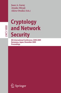 Abbildung von: Cryptology and Network Security - Springer