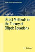 Cover: Direct Methods in the Theory of Elliptic Equations - Springer