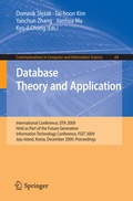 Cover: Database Theory and Application - Springer