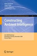 Cover: Constructing Ambient Intelligence - Springer