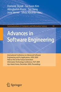 Enlarge image Cover: Advances in Software Engineering - Springer