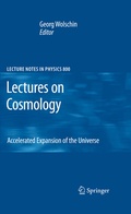 Cover: Lectures on Cosmology - Springer