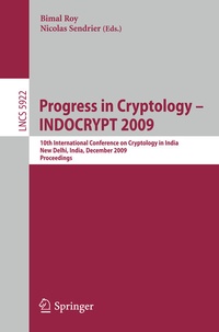 Abbildung von: Progress in Cryptology - INDOCRYPT 2009 - Springer