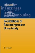 Cover: Foundations of Reasoning under Uncertainty - Springer