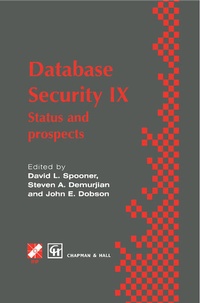 Enlarge image Cover: Database Security IX - Chapman and Hall