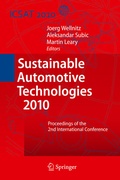 Cover: Sustainable Automotive Technologies 2010 - Springer