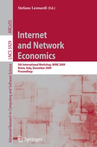Abbildung von: Internet and Network Economics - Springer