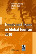 Cover: Trends and Issues in Global Tourism 2010 - Springer