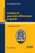 Bild: Problemi di geometria differenziale in grande - Springer