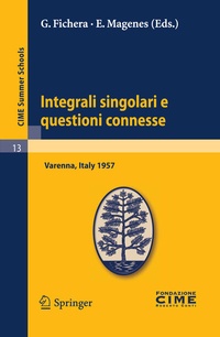 Abbildung von: Integrali singolari e questioni connesse - Springer