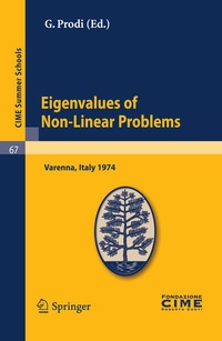 Enlarge image Cover: Eigenvalues of Non-Linear Problems - Springer