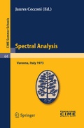 Cover: Spectral Analysis - Springer