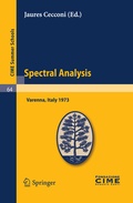 Cover: Spectral Analysis - Springer