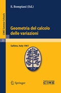 Bild: Geometria del calcolo delle variazioni - Springer