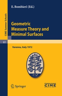 Enlarge image Cover: Geometric Measure Theory and Minimal Surfaces - Springer
