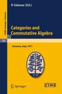 Cover: Categories and Commutative Algebra - Springer