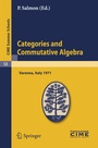 Cover: Categories and Commutative Algebra - Springer