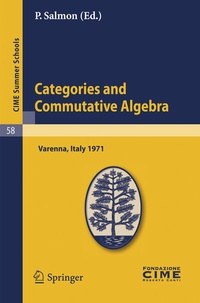 Enlarge image Cover: Categories and Commutative Algebra - Springer
