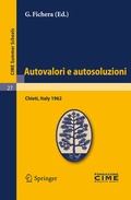 Cover: Autovalori e autosoluzioni - Springer