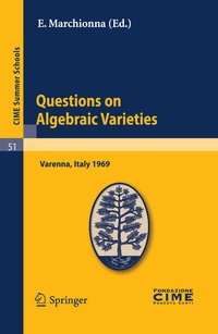 Abbildung von: Questions on Algebraic Varieties - Springer
