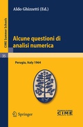 Cover: Alcune questioni di analisi numerica - Springer